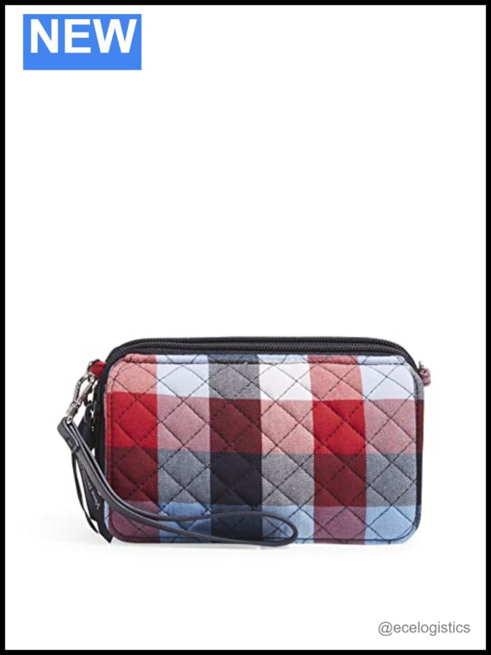 Vera Bradley All in One Crossbody Purse RFID Protection Recycled Cotton